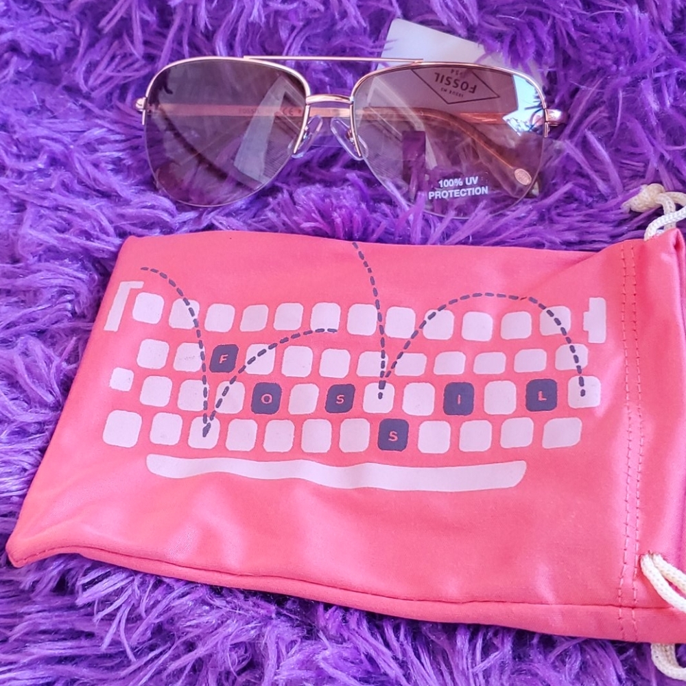 Fossil Aviator Sunglasses